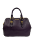 Madras Doctor Bag con Correa, 420&euro;, Bolso, Morado, Animal - Piel, Vista frontal